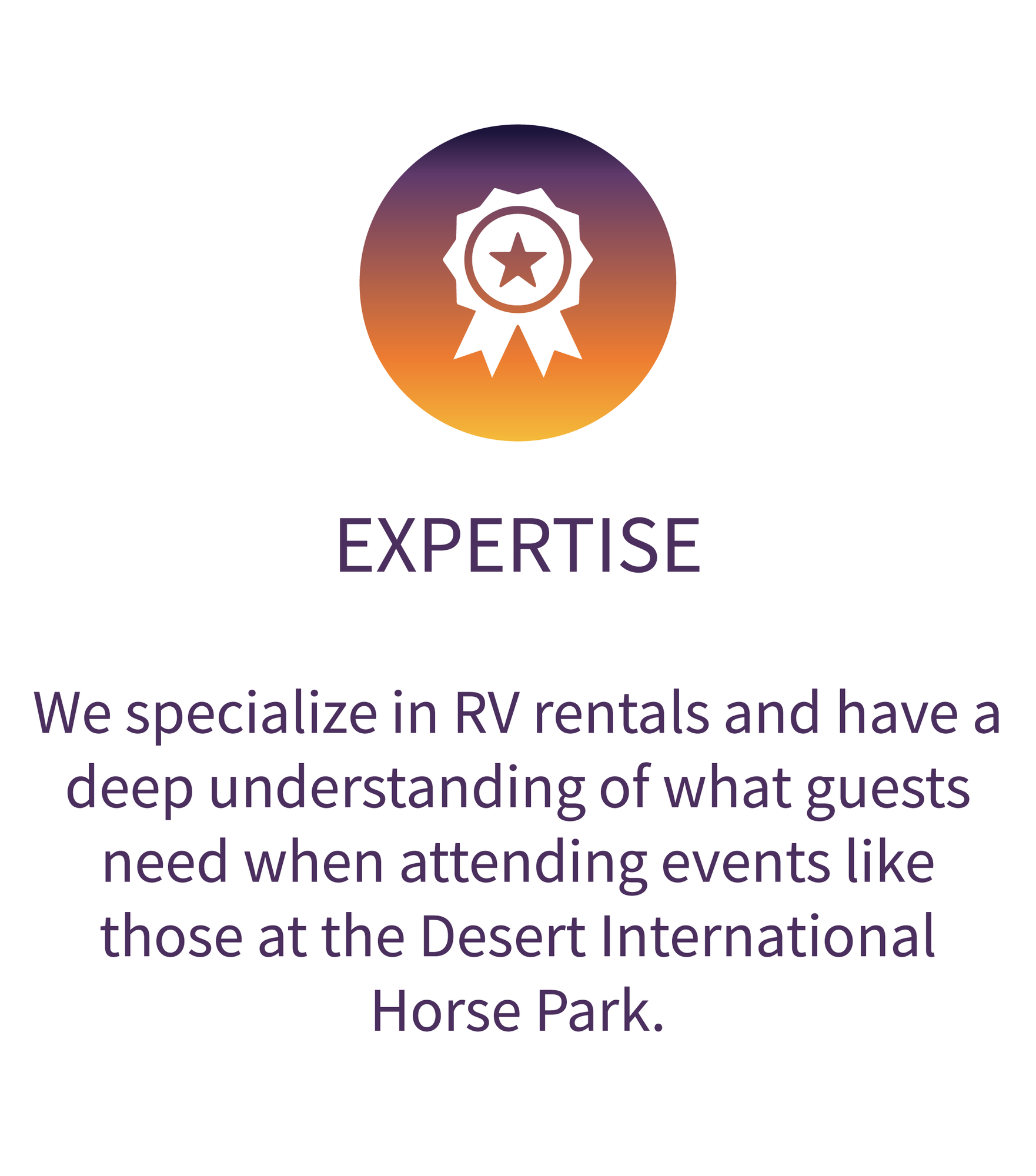 Expertise: We specialize in RV rentals and have a deep understanding of what guests need when attend…